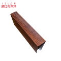 Wooden grain aluminum ceiling u shaped baffle ceiling